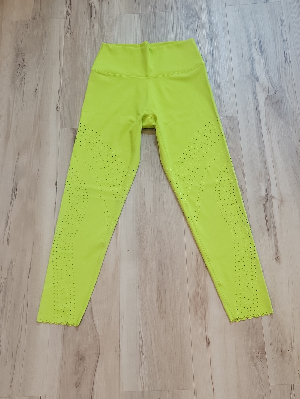 Neon Yellow Active Leggings